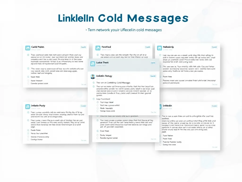 Effective LinkedIn Cold Message Templates for Networking